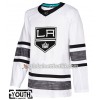 Los Angeles Kings Hockeydrakt Blank Hvit 2019 NHL All-Star Adidas Authentic - Barn
